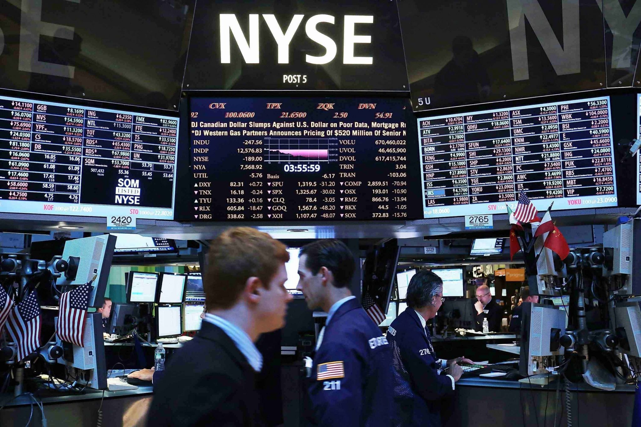 Bolsa de Valores de Nueva York cierra con pérdidas