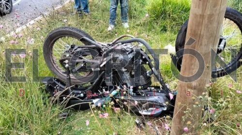En choque múltiple muere motociclista, en Tlaxco