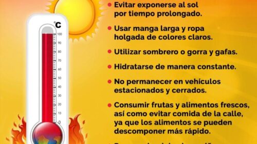 Rodrigo Cuahutle Salazar del PT ofrece consejos ante la ola de calor en Tlaxcala