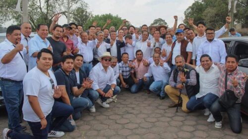 Polvo Rea “el chapulin” del PAN ahora coordina campaña de Morena en Chiautempan
