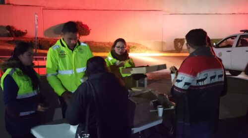 El Ayuntamiento de Tlaxcala de Xicohténcatl lleva apoyo y solidaridad a familiares de hospitalizados