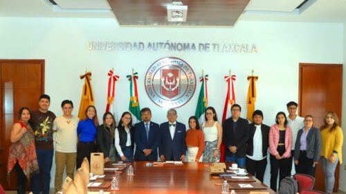 Rector de la UATx da bienvenida a estudiantes de movilidad internacional y nacional