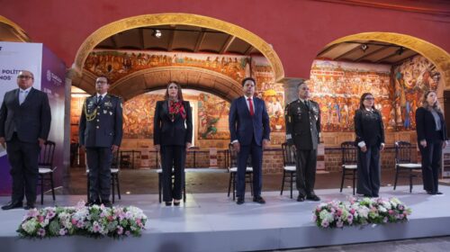 Autoridades conmemora el CVIII aniversario de la Promulgación de la Constitución de 1917