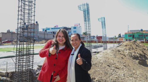 Ya inició la construcción de techumbre en Centro Escolar: Blanca Angulo