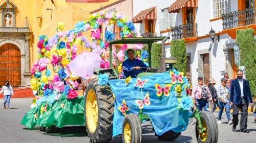 Convoca el Gobierno de Huamantla a guarderías, preescolares y primarias a participar en el Gran Desfile de Primavera