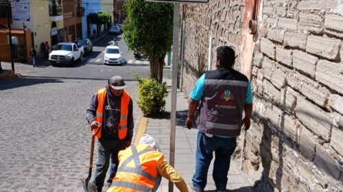 Refuerza Gobierno de Tlaxcala de Xicohténcatl seguridad vial con nueva señalética