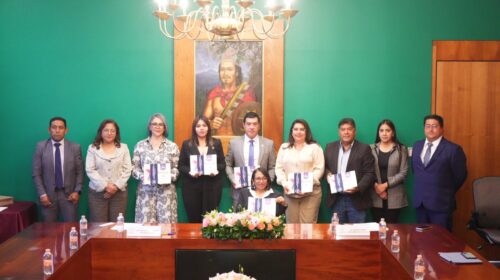 Recibe LXV Legislatura Informe de CEDHT
