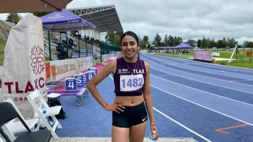Abril Rojas conquista bronce para Tlaxcala en los 1500 metros planos Sub 20
