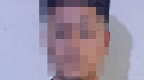 Asegura SSC a dos sujetos por portación de un objeto óptimo para agredir