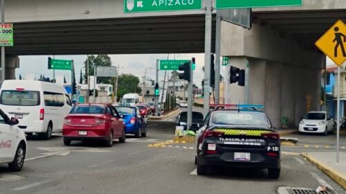 Policía municipal de Tlaxcala coopera con autoridades municipales y estatales para localizar un vehículo robado