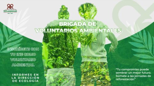 Tetlanohcan se prepara para jornadas de reforestación en La Malinche y espacios públicos del municipio