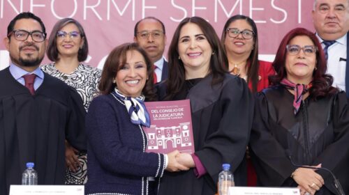 Refrenda gobernadora su compromiso promiso para el fortalecimiento de una justicia más humana y cercana a la gente