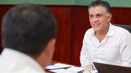 Gestiona alcalde Alfonso Sánchez García ante gobernadora Lorena Cuéllar acceso a fondos estatales de desastres