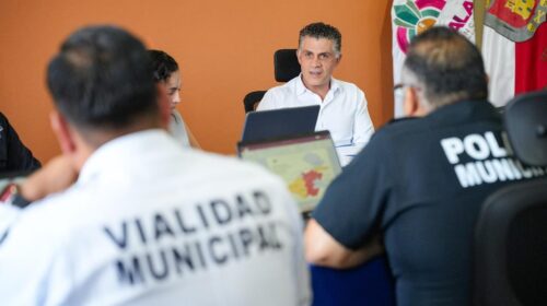 Refuerza Alfonso Sánchez García estrategia de seguridad con participación ciudadana y evaluación constante