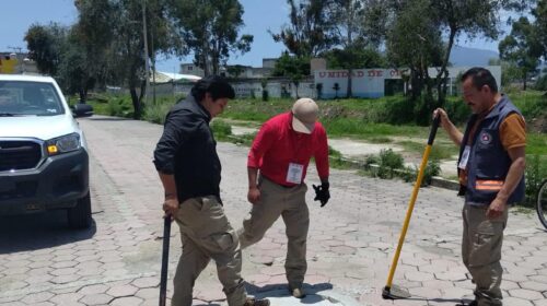 Lluvias en Chiautempan desatan operativos de emergencia casa por casa