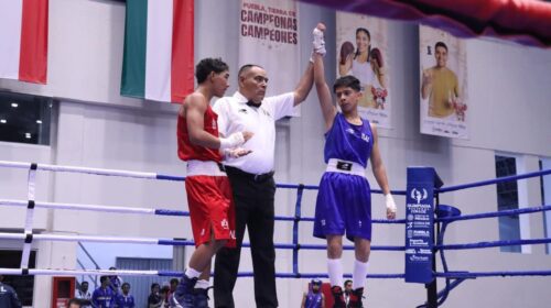 Tlaxcala inicia con fuerza en boxeo y avanza a cuartos de final en la Olimpiada CONADE 2025