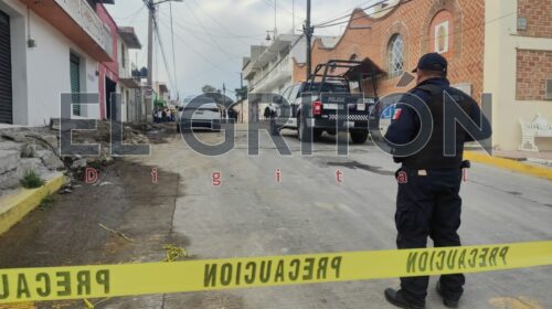 Feminicidio en Apizaco: hallan sin vida a adulta mayor frente a Presidencia de Comunidad del Cerrito de Guadalupe