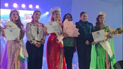 Maya Elizabeth Mendieta Soares es coronada Reina de la Feria Tetlanohcan 2025 y Embajadora del Orgullo Indígena