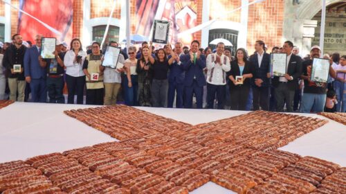 Tlaxcala logra su tercer Récord Guinness y consolida su grandeza cultural con el pan de fiesta mas grande del mundo
