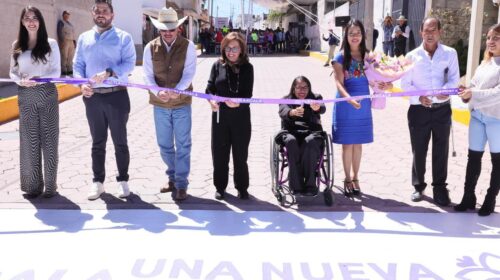 El Gobierno del Estado transforma Yauhquemehcan con obras que dan vida a las comunidades