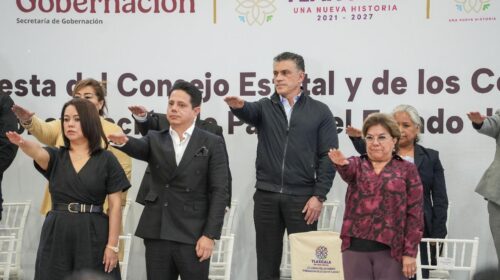 Alfonso Sánchez García rinde protesta como integrante del Consejo Estatal y Municipal de Construcción de Paz