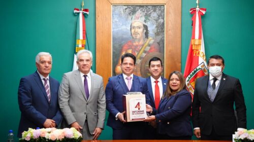 Recibe Congreso del Estado IV Informe de Gobierno