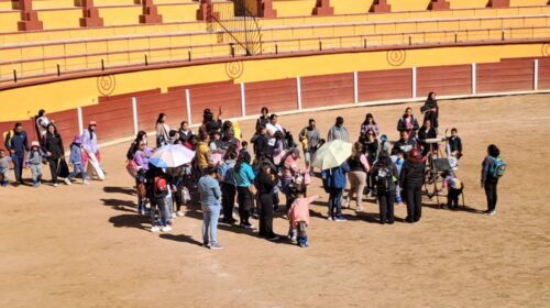 Niñez de Ocotlán descubre la historia viva de la capital en recorrido turístico organizado por el ayuntamiento de Tlaxcala
