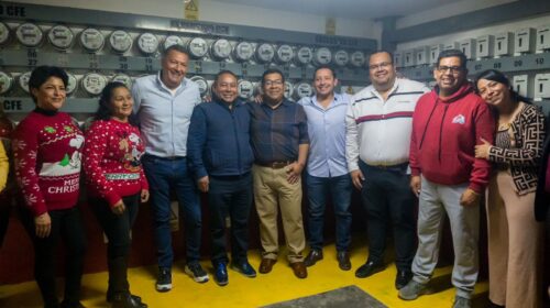 Javier Rivera rehabilita la red eléctrica de la plaza Guadalupe con inversión de 1.1 mdp