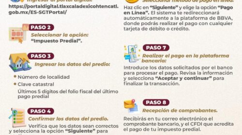 Menos trámites más ahorro: La manifestación catastral ya se genera automáticamente con el predial en Tlaxcala capital