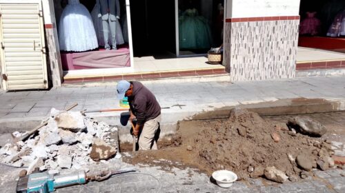 CAPAMH continúa atendiendo reportes ciudadanos en distintos puntos del municipio