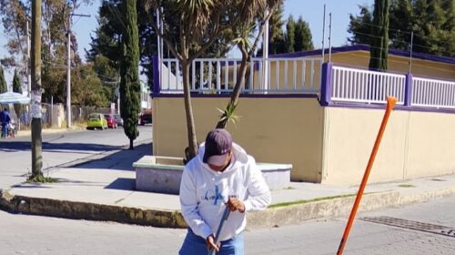 Obras Públicas de Chiautempan realiza desazolve de alcantarillas y drenaje; exhortan a la ciudadanía a evitar tirar basura
