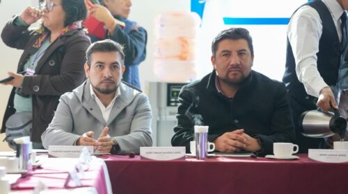 Salvador Santos acude a Mesa Interregional para fortalecer la seguridad en Huamantla 