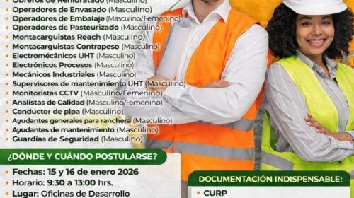 Gobierno de Huamantla acerca oportunidades laborales a la población con jornada de reclutamiento de grupo Maulec
