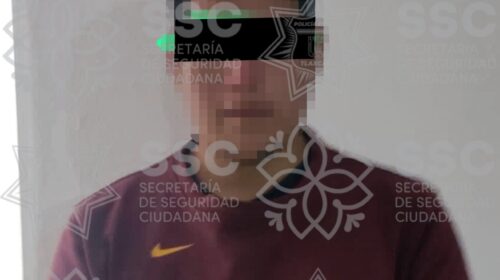 Detienen Secretaría de Seguridad Ciudadana y Marina a sujeto.por presunto narcomenudeo