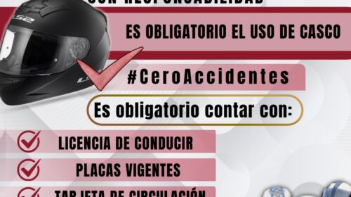 Panotla fortalece la seguridad vial con revisiones permanentes a motociclistas