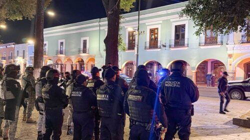 Policía municipal de Tlaxcala refuerza la seguridad con operativo interinstitucional