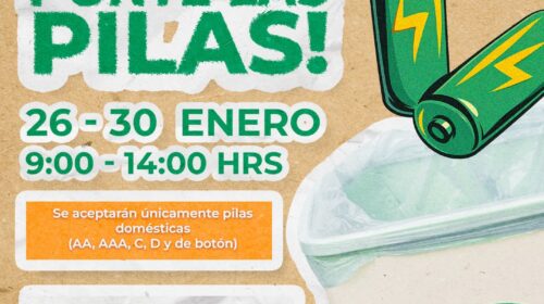 Gobierno municipal de Huamantla lanza la primera campaña de recolección de pilas usadas
