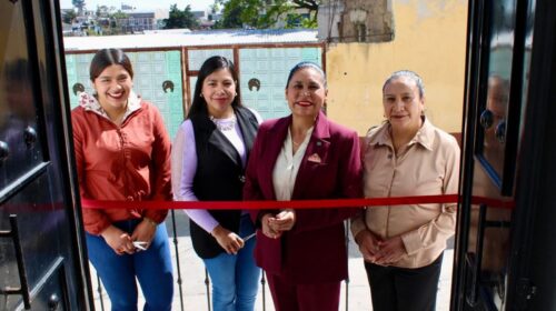 Ana Lilia Rivera inaugura escuela de música para niñez y juventud del poniente de Tlaxcala