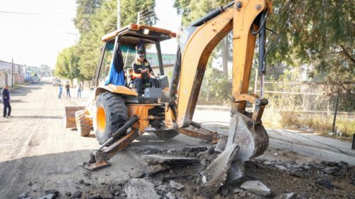 Gracias a gestiones mejoramos la calle 12 de la Loma Xicohténcatl: Alfonso Sánchez García