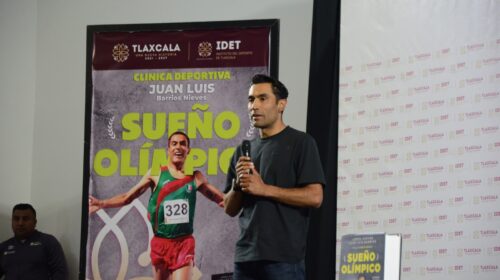 Inspira Juan Luis Barrios a atletas tlaxcaltecas con experiencia olímpica