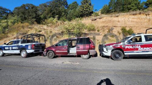 En operativo aseguran “Huachicamioneta” cargada de combustible ilegal que se dirigía de Tlaxcala a Puebla