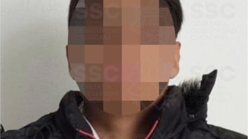 Asegura Secretaría de Seguridad Ciudadana a presunto narcomenudista en Chiautempan