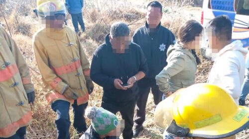 Policía municipal de Tlaxcala atendió y abanderó accidente de unidad de transporte público en Tizatlán