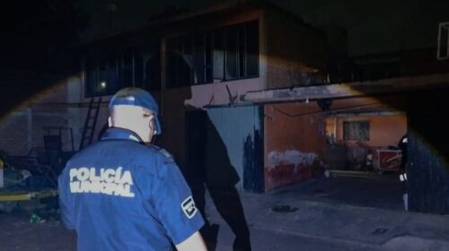 Policía municipal de Tlaxcala mitigar incendio en vivienda de San Gabriel Cuauhtla y salvaguarda integridad de las personas