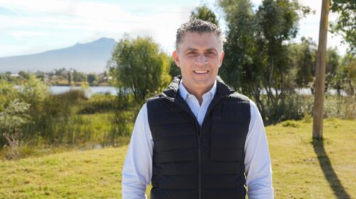 Supervisa Alfonso Sánchez García avances en el rescate integral de la laguna de Acuitlapilco