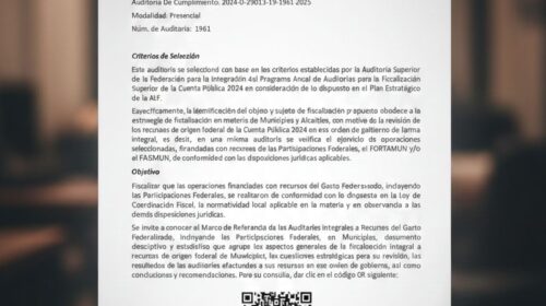 ASF avala gestión de recursos federales en Huamantla; uso responsable y sin daño patrimonial