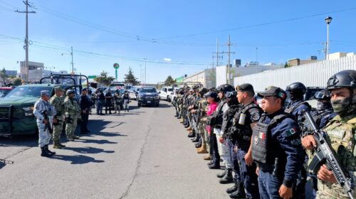 Refuerzan seguridad en Huamantla con trabajo interinstitucional coordinado