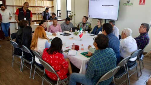 Huamantla, sede de reunión técnica en materia hídrica entre CORESE, CONAGUA y CAPAMH