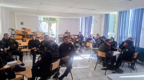 Fortalece Gobierno de Huamantla la capacitación y profesionalización de la Dirección de Seguridad Pública