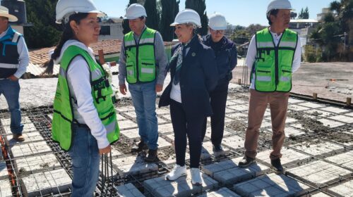 Avanza al 50 por ciento la construcción de la Unidad Básica de Rehabilitación en Tetlanohcan